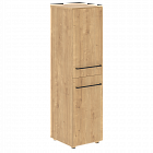 Шкаф колонка средняя с 2-мя глухими дверьми  LMC 40.4 