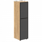 Шкаф колонка средняя со стеклянной дверью  LMC 40.2 (L) 