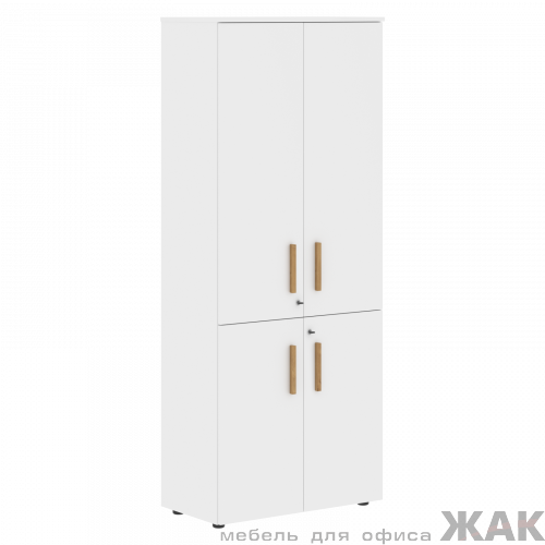 Шкаф высокий с глухими средними и малыми дверьми  FHC 80.3 (Z)  