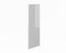 Дверь стеклянная сатин в алюм.рамке(1шт) V-4.4.1